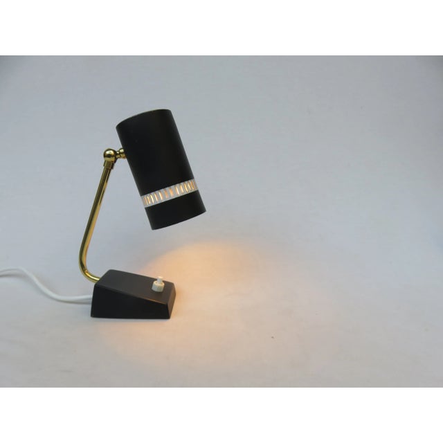 Mid-Century Nightstand Lamps, 1950s, Set of 2 For Sale - Image 6 of 18