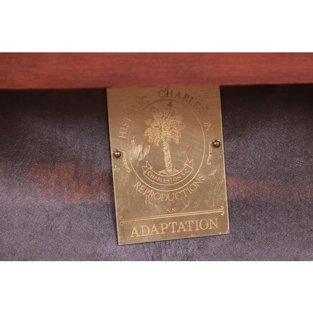 Baker Furniture Historic Charleston Queen Anne Carved Mahogany Dining Armchairs, Pair For Sale - Image 11 of 12