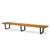 Brown George Nelson for Herman Miller Mid Century Long Slat Bench For Sale - Image 8 of 9
