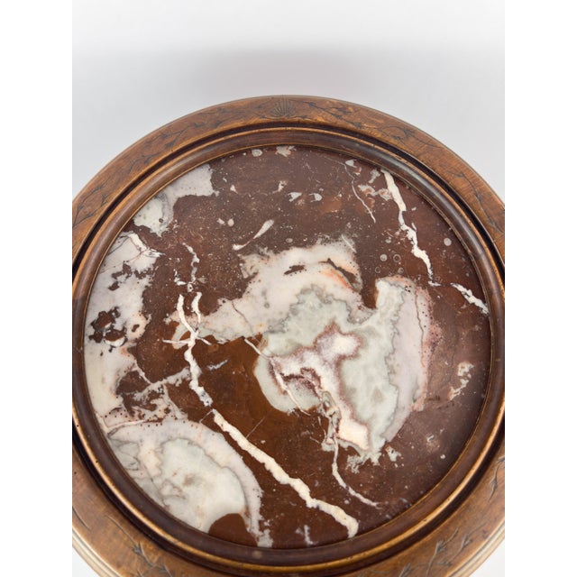 French Late 19th Century Marble Top Gueridon For Sale - Image 11 of 15