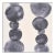 Sample - Schumacher x BACKDROP Hyperion Wallpaper in Off Black For Sale