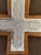 Rustic Wood Wall Cross With Ornate Silver Overlay For Sale - Image 3 of 8