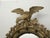 English English 1900s Silver Gilt Convex Girandole Bullseye Mirror with Eagle Motif For Sale - Image 3 of 9