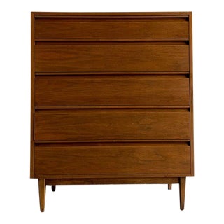 1970s American of Martinsville Mid Century Modern Highboy For Sale