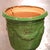 Pair of French Handmade Green Glazed Terracotta Anduze Planters by La Madeleine For Sale In Dallas - Image 6 of 9