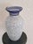 Murano Murano Art Glass Vase in Lattimo With Blue Spatter & Cobalt Ringed Rim, Mid 20th Century. For Sale - Image 4 of 9