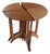 Andrianna Shamaris Teak Wood Side Table For Sale