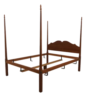 Eldred Wheeler Queen Size Pencil Post Bed