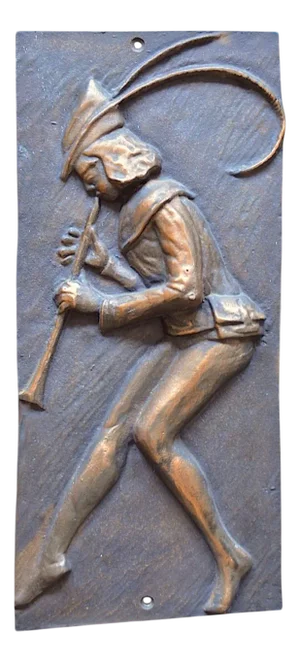 Pied Piper of Hamelin Wall Relief, 1960s