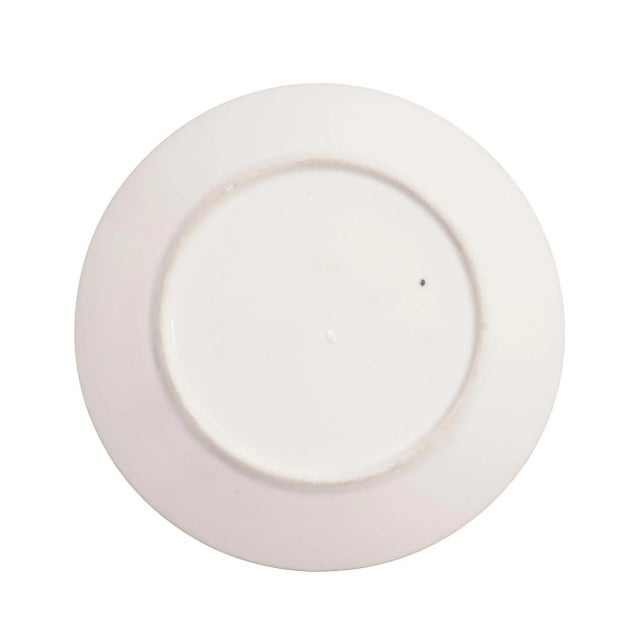 Set of Five Bourbon Sprig Paris Porcelain Tea Plates by Charles Field Haviland, C. 1790 For Sale - Image 15 of 18