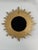 Vintage Bright Gold 13" Sunburst Wall Accent Mirror For Sale - Image 11 of 17