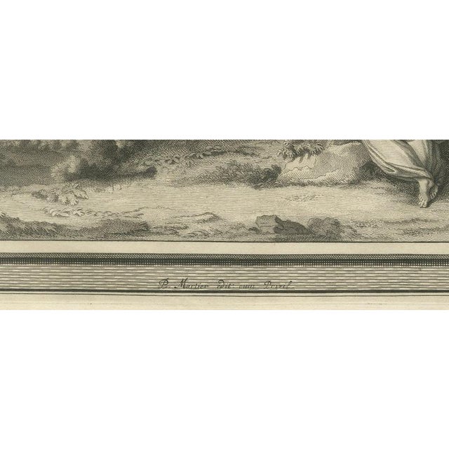 18th Century Pieter Mortier, Jonah Preaches at Nineveh and Jonah Under the Gourd, 1700, Engraving For Sale - Image 5 of 12
