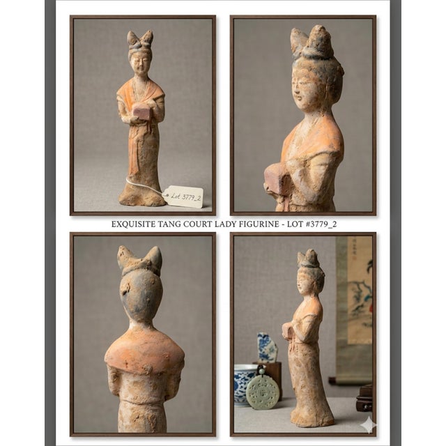 Vintage Tang-Style Terracotta Court Lady Figurine ​Product Description ​Add a touch of timeless, historic elegance to your...