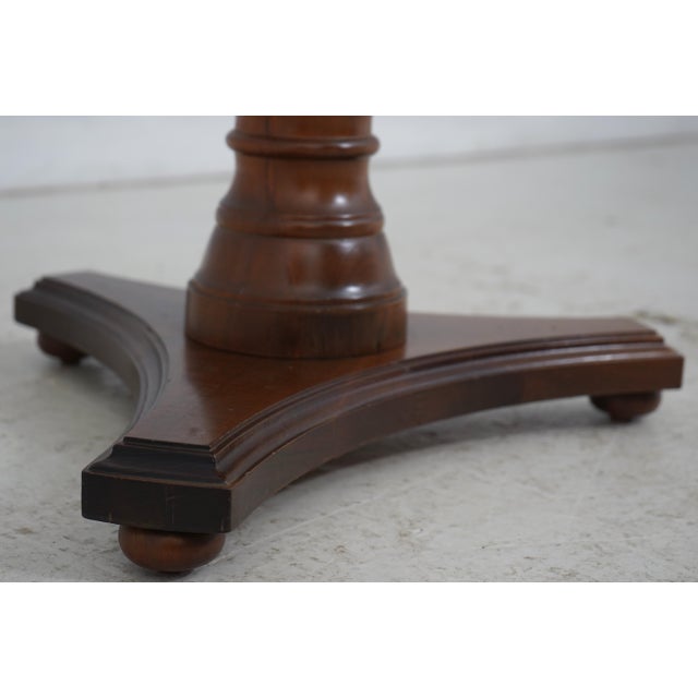 Victorian Style Barley Twist Brass & Marble Coat Rack For Sale - Image 11 of 13