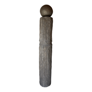 Global Views Andre Totem in Dark Gray
