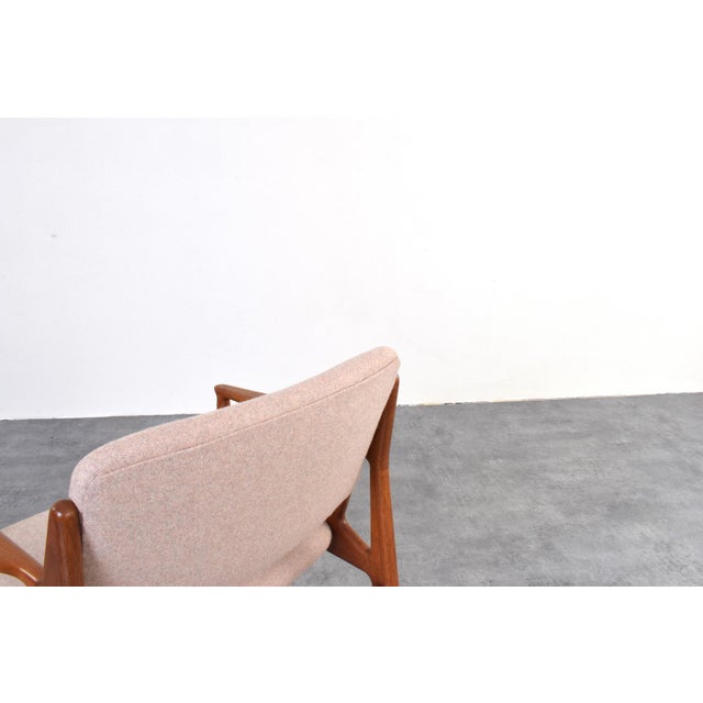 Mid-Century Modern Ella Armchair in Teak and Wool by Arne Vodder for Vamo Sønderborg, 1960s For Sale - Image 9 of 13