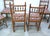 Antique Chairs in Oak, Set of 6 For Sale - Image 6 of 9