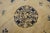 1920s Beige Cream Polka Dot Medallion Antique Chinese Peking Knotted Wool Rug For Sale - Image 10 of 10
