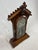 Brown Victorian Antique Walnut Mantel/Kitchen/Parlor/Gingerbread Clock by E. N. Welch & Spring Company - Model "Dolero" For Sale - Image 8 of 16