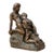 Late 20th Century Marwal Rodin the Eternal Idol Chalkware Sculpture For Sale