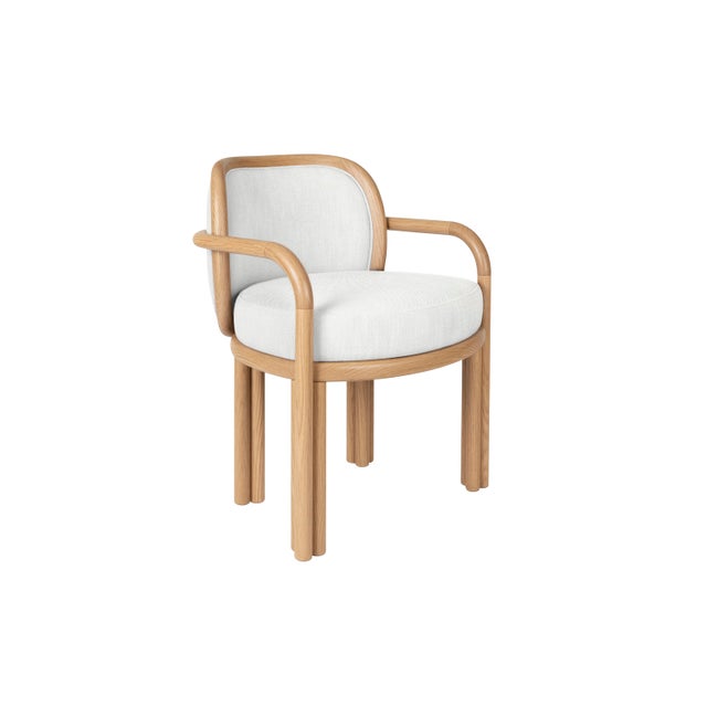 Blue James Dining Chair by Wood Tailors Club For Sale - Image 8 of 14