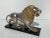 Silvered Brass Lion Sculptures Bookends - a Pair For Sale In Los Angeles - Image 6 of 12