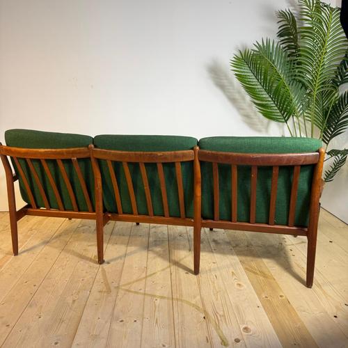 Vintage Danish Three-Seater Sofa by Svend Aage Eriksen for Glostrup Møbelfabrik, 1960s For Sale - Image 6 of 10