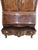 Brown Antique Walnut Bureau Cabinet attributed to Ortmann, Denmark, 1745 For Sale - Image 8 of 17