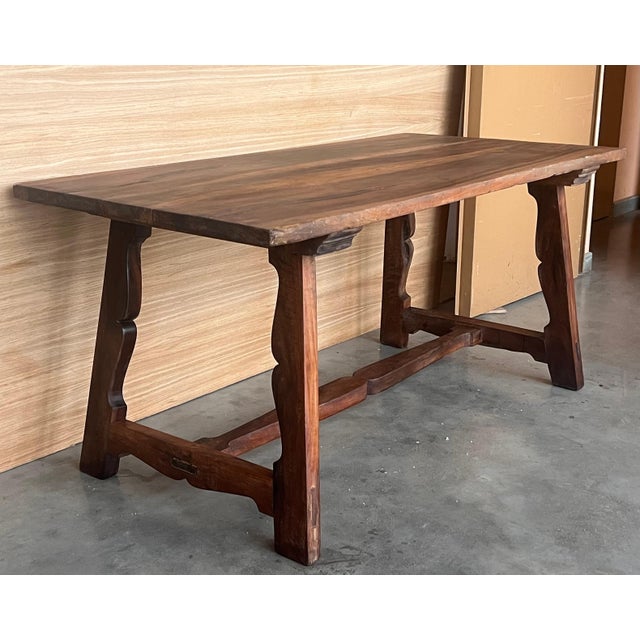 Antique Spanish Oak Work Table, 1800s For Sale - Image 17 of 18