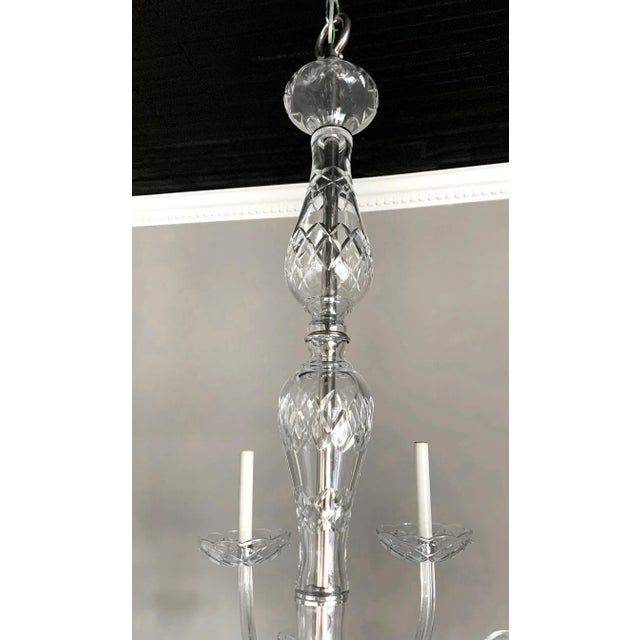 Spectacular, elegant, one-of-a-kind 12-arm chandelier is a modern take on a European tradition. Arms are made from hand-...