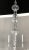 Spectacular, elegant, one-of-a-kind 12-arm chandelier is a modern take on a European tradition. Arms are made from hand-...