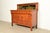 Charles Limbert Stickley Brothers Style Antique Mission Tiger Oak Arts & Crafts Sideboard or Bar Cabinet, Circa 1910 For Sale - Image 4 of 18