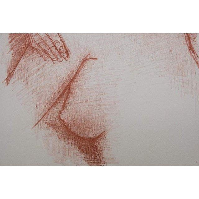 Antoniucci Volti, Nu au regard mystérieux (Nude), Lithograph For Sale - Image 5 of 6