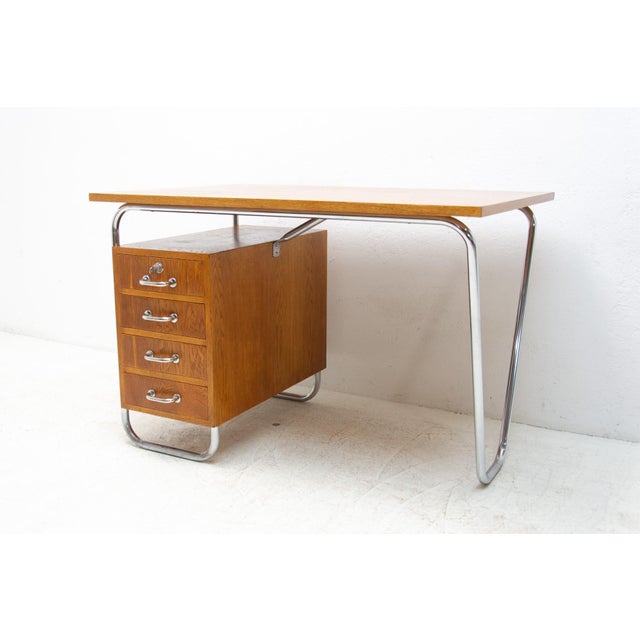 Writing Desk from Rudolf Vichr, Czechoslovakia, 1940s For Sale - Image 15 of 18