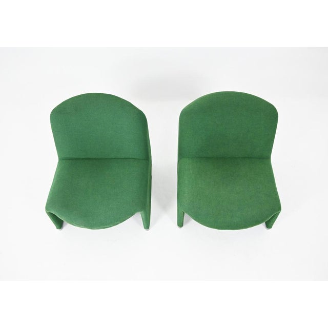 Metal Vintage Alky Chairs by Giancarlo Piretti for Anonyma Castelli, 1970s, Set of 2 For Sale - Image 7 of 9