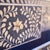 The Arabesque Blue Bone Inlay Dresser &amp; Changing Table combines decorative botanical artistry with practical storage....