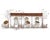 C. Jeré Attrib. Brass Parisian Café Bistro Wall Sculpture For Sale - Image 18 of 18