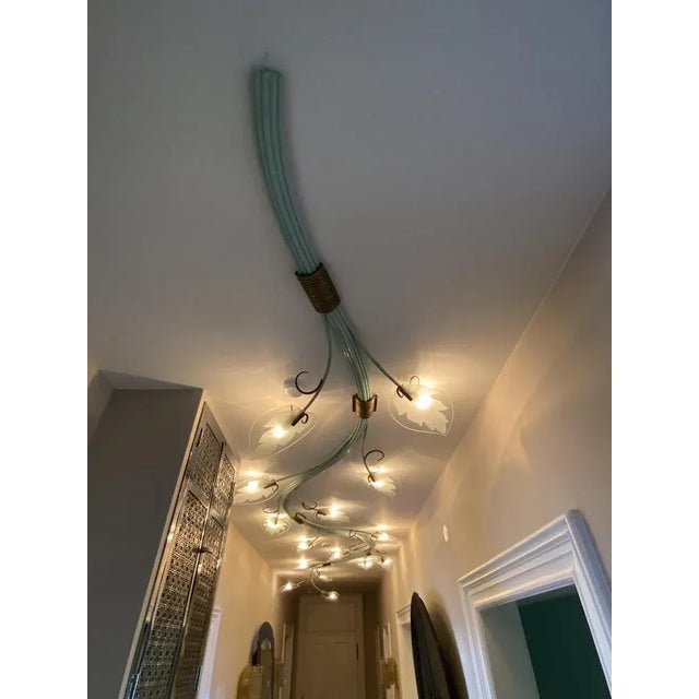 1950s Long Wall Lamp from Fontana Arte, 1950s For Sale - Image 5 of 13