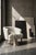 Brown Mid-Century Scandinavian Modern Oak and Fabric Armchair with Rounded Backrest, 1960s For Sale - Image 8 of 18