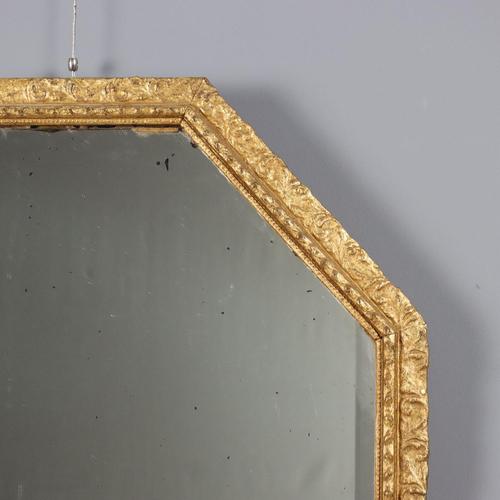Mirror in Wood and Golden For Sale - Image 4 of 9