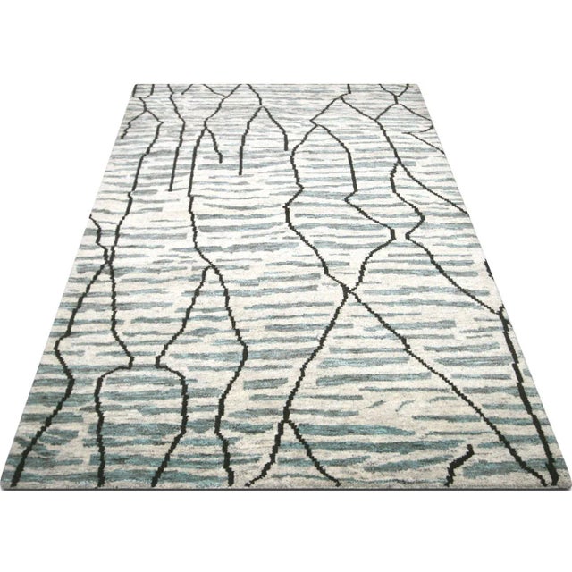 2000 - 2009 Contemporary Moroccan Berber Rug For Sale - Image 5 of 6
