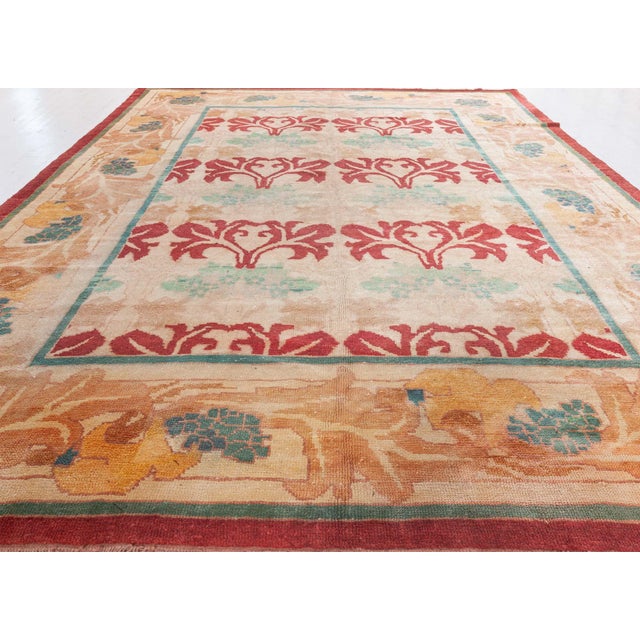 Textile Doris Leslie Blau Arts and Crafts Rug For Sale - Image 7 of 8