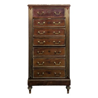 Louis XVI Trompe Loeil Weekly Secretary Desk For Sale