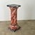 French Vintage Hand-Painted Faux Marble Column For Sale - Image 9 of 12