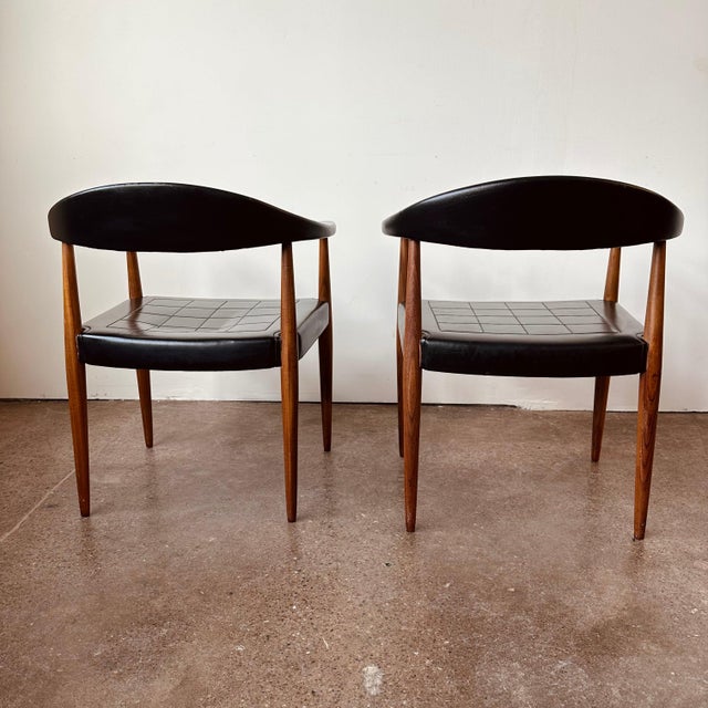 Ilmari Lappalainen for Asko Barrelback Arm Chairs - Made in Finland -Rare For Sale In Buffalo - Image 6 of 11