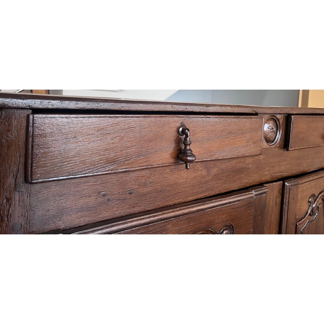 Wood 19th Century Spanish Walnut 2-Door Buffet For Sale - Image 7 of 18