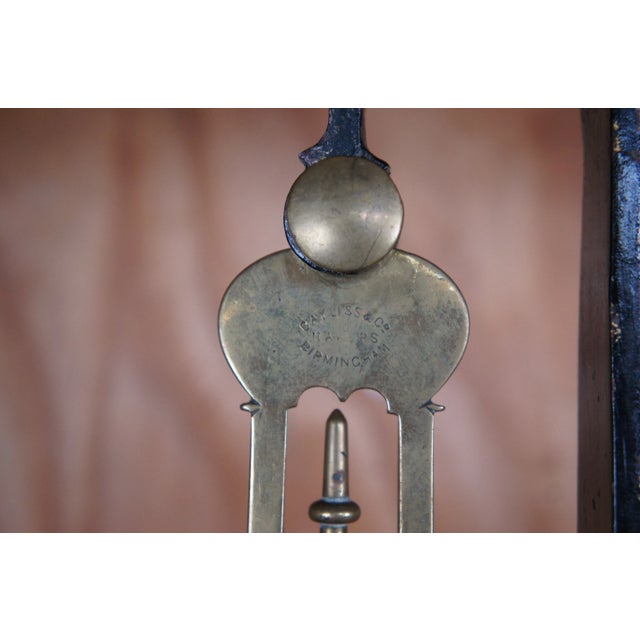 Antique Bayliss & Co 19th Century English Brass Apothecary Counter Scale Balance For Sale - Image 10 of 11