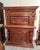 Wood 19th Century Renaissance Drop-Front Secretary Desk, 1890s For Sale - Image 7 of 9