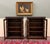 Antique French Pair of Renaissance Carved Bookcases Display Cabinets Oak c.1900 For Sale - Image 9 of 18