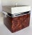 Vintage Lucite and Faux Burl Vinyl Ice Bucket For Sale - Image 9 of 9